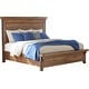 preview thumbnail 4 of 2, Taos Canyon Brown King Storage Panel Bed