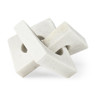 Linx Large Granite Resin Sculpture Decorative Object