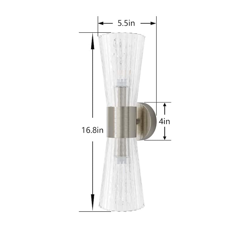 Maxax 2 - Light Dimmable Bath Bar