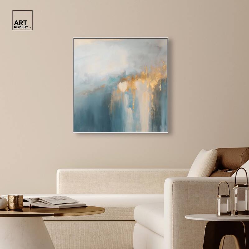 Golden Tears II Canvas by Art Remedy