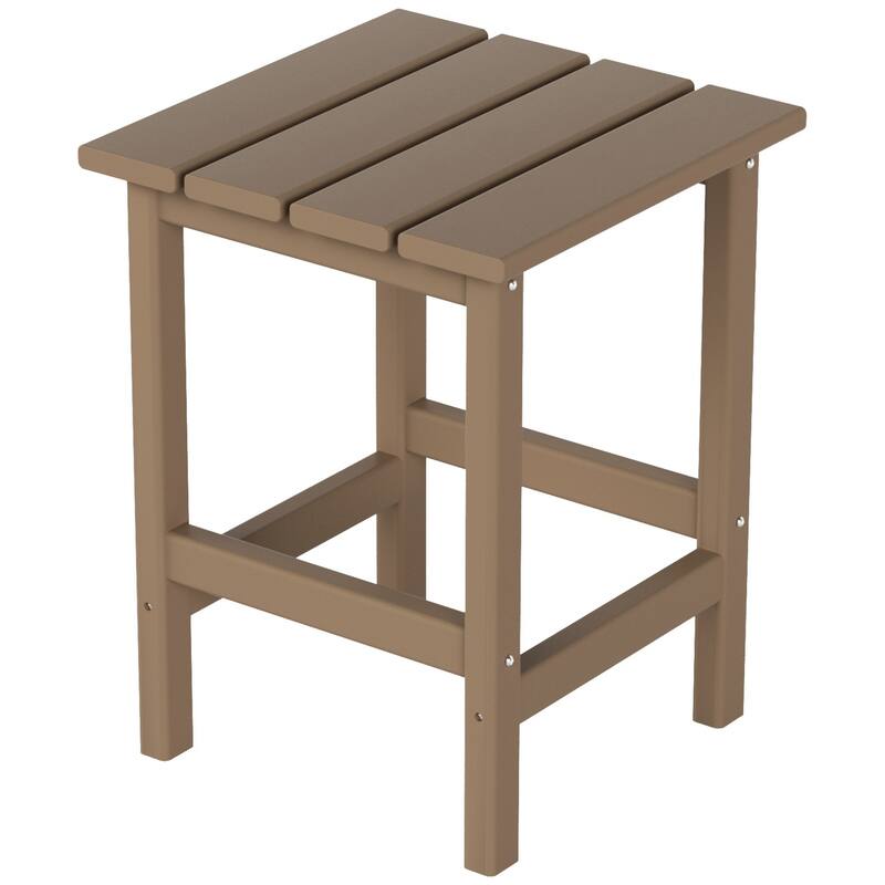 POLYTRENDS Laguna All Weather Poly Outdoor Side Table