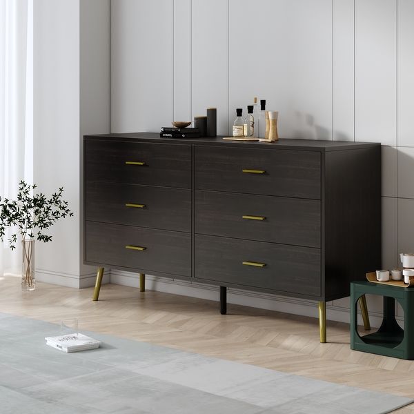 West elm outlet black dresser