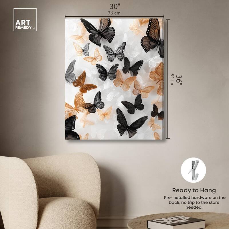 Cinderflight II Canvas by Art Remedy, Gallery Wrapped