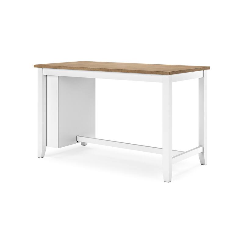Signature Design by Ashley Gesthaven Counter Height Dining Table - 60" W x 30" D x 36" H