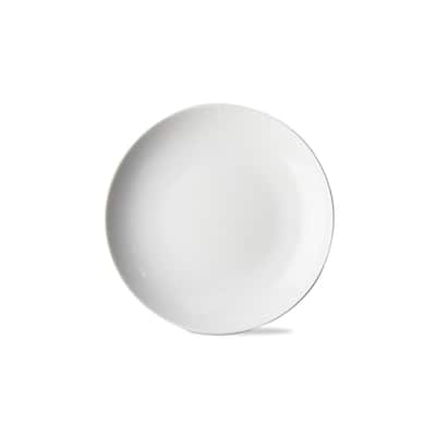 Whiteware Porcelain Dishwasher Safe Salad Plate, 9.0 inch