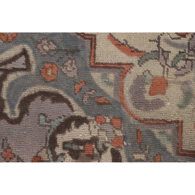 Tabriz Tabriz Persian Vintage Area Rug Handmade Wool Carpet - 6'2"x 9'11"