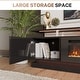 preview thumbnail 26 of 97, 70"/80" Modern Fireplace TV Stand with 36" Electric Fireplace
