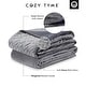 preview thumbnail 20 of 25, Tau Weighted Premium Quality Blanket with Quilted Cover