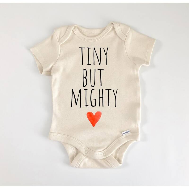 Nicu Premie - Baby Boy Girl Clothes Infant Bodysuit Funny Cute Newborn - White - Newborn