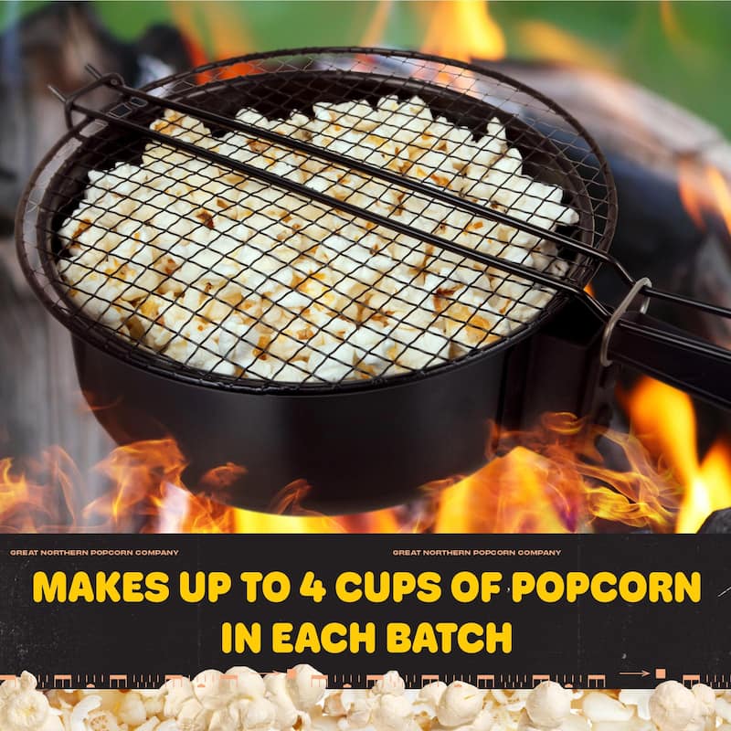 Great Northern Campfire Popcorn Popper