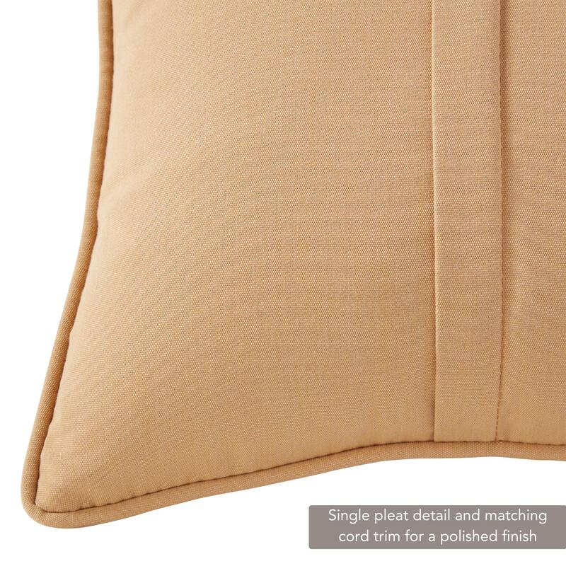 Greendale Home Fashions Sunbrella 21" x 14" Rectangle Outdoor Throw Pillow (Set of 2)
