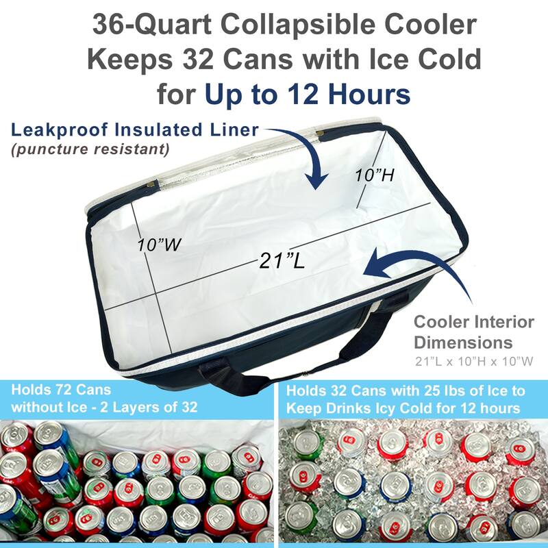 Clemson Tigers Licensed Collapsible Cooler on Wheels