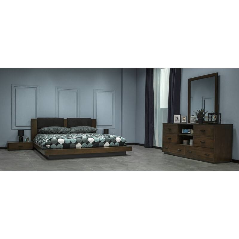 Nova Domus Fantasia Contemporary Walnut Dresser
