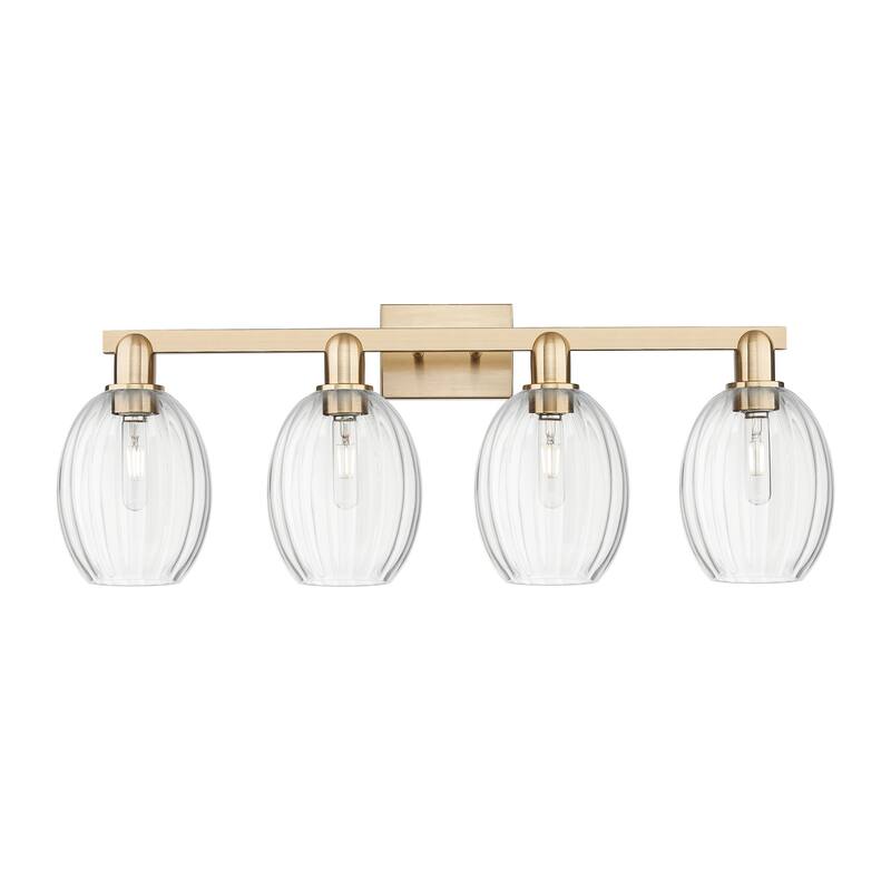 Innovations Lighting Downtown Urban - Preston - 4 Light 36" Bell Shade Bath Vanity Light