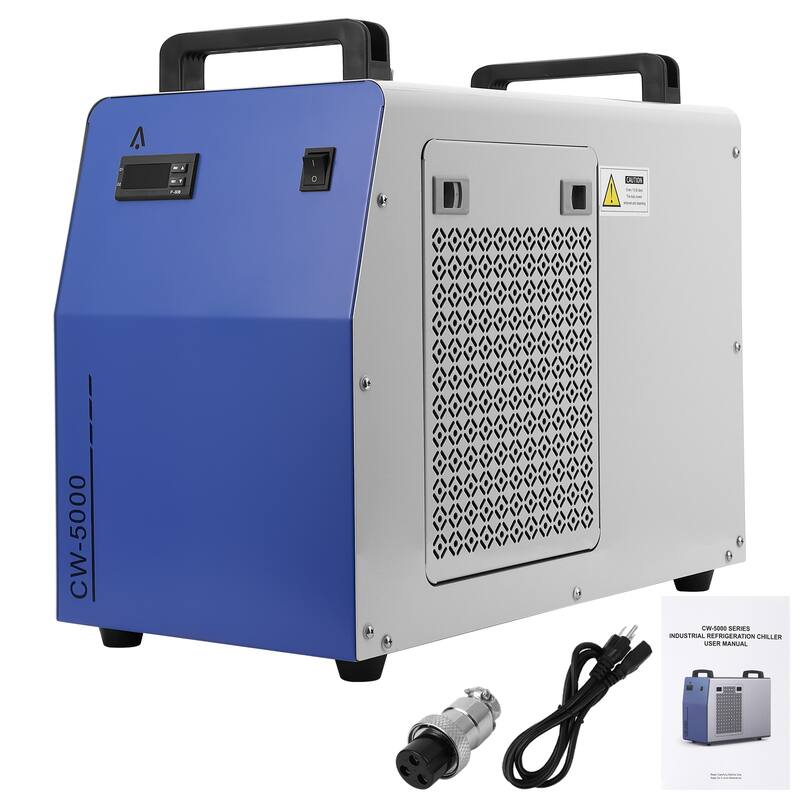 Industrial Water Chiller, Capacious Tank Water Cooling System - CW-5000