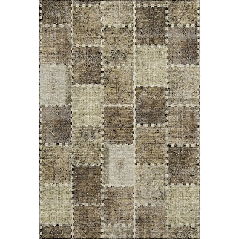 Premium Washable Super Soft Vintage Patchwork Mayfield Rug