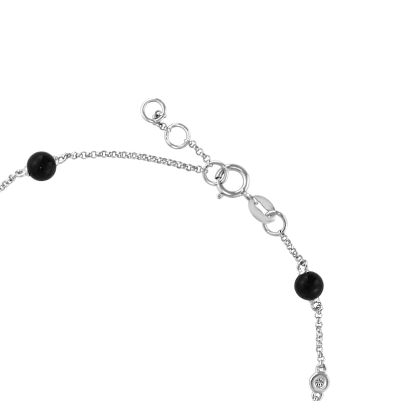 EFFY 14K Gold Onyx Bracelet