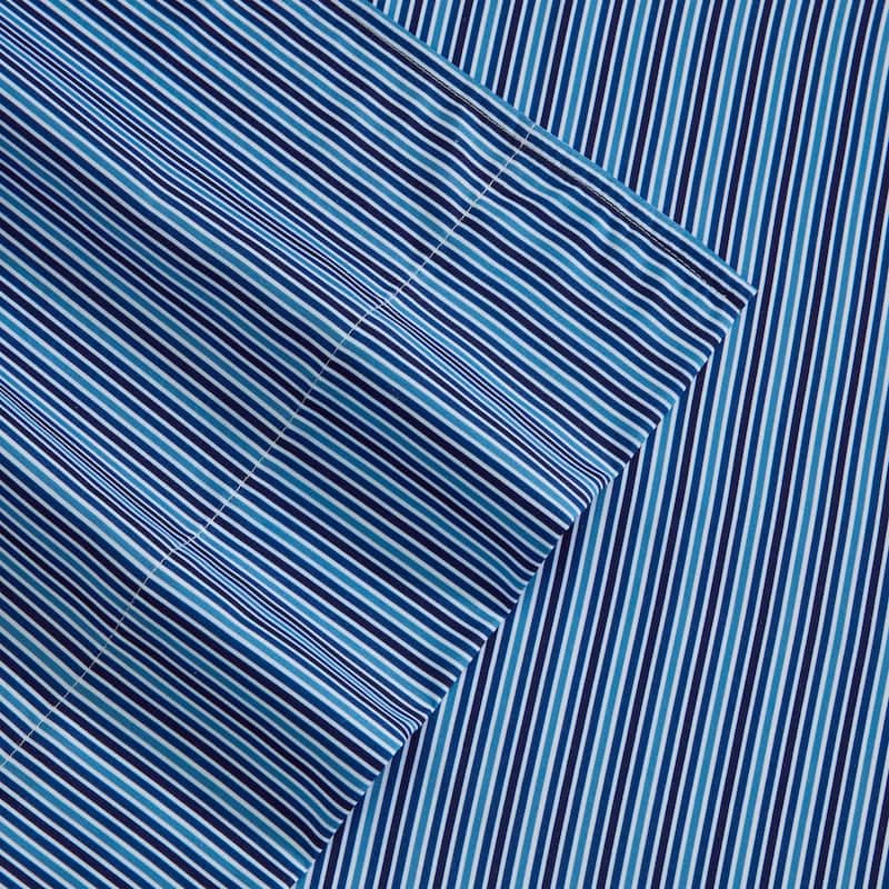 Nautica Printed Soft & Cozy Deep Pocket Sheet Set