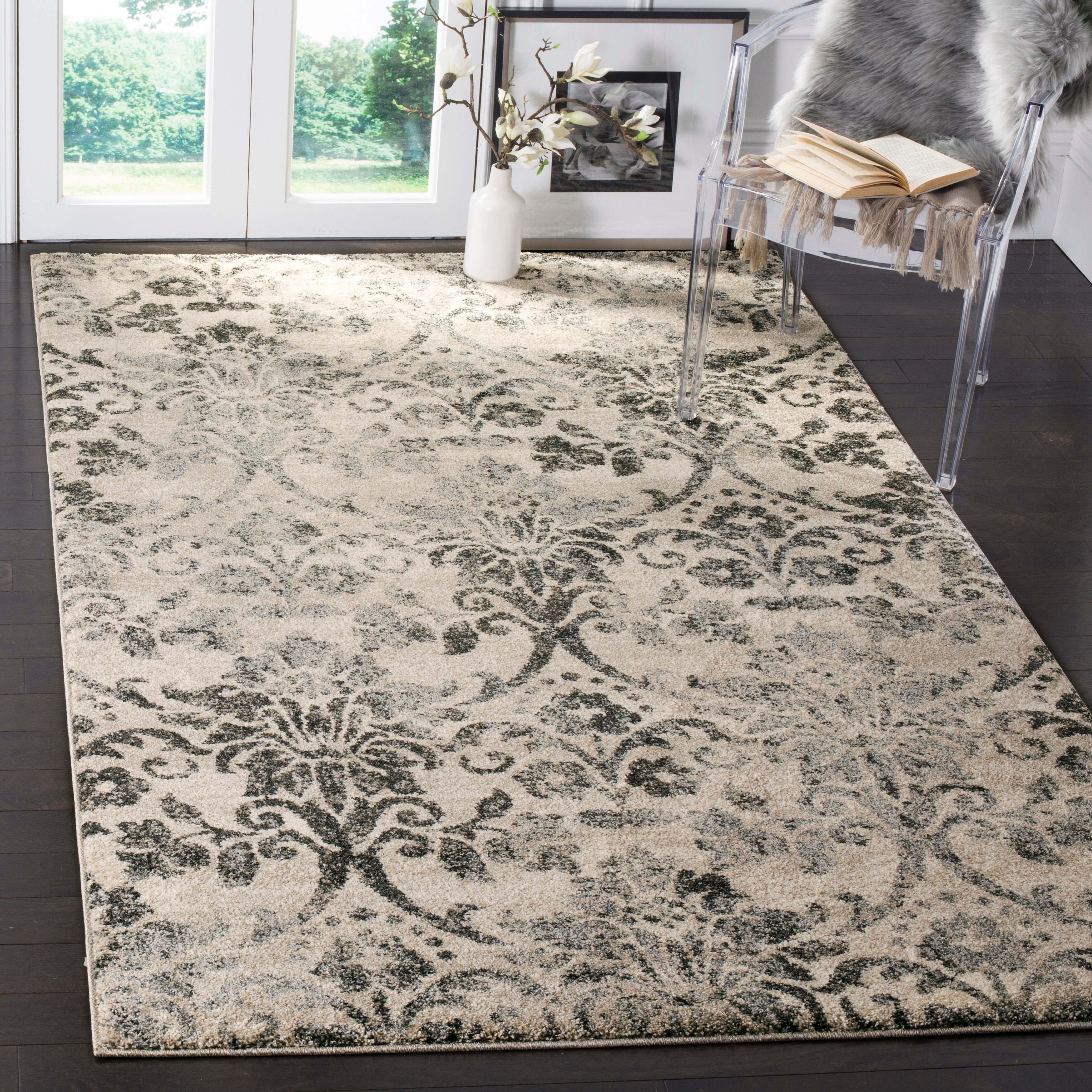 Shop Safavieh Retro Fabiana Distressed Modern Abstract Rug On Sale Overstock 11741605