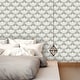 preview thumbnail 3 of 8, Tempaper Feather Flock by Genevieve Gorder Peel and Stick Wallpaper - 15 sq. ft.