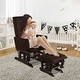 preview thumbnail 5 of 30, Costway Baby Nursery Relax Rocker Rocking Chair Glider & Ottoman Set - See Details
