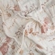 preview thumbnail 2 of 7, Violet Floral 100% Cotton Muslin Swaddle Blankets (Set of 3)