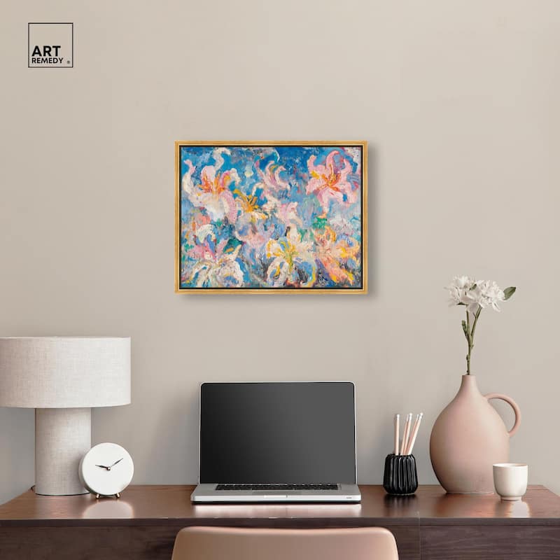 Pastel Riot I Canvas by Art Remedy