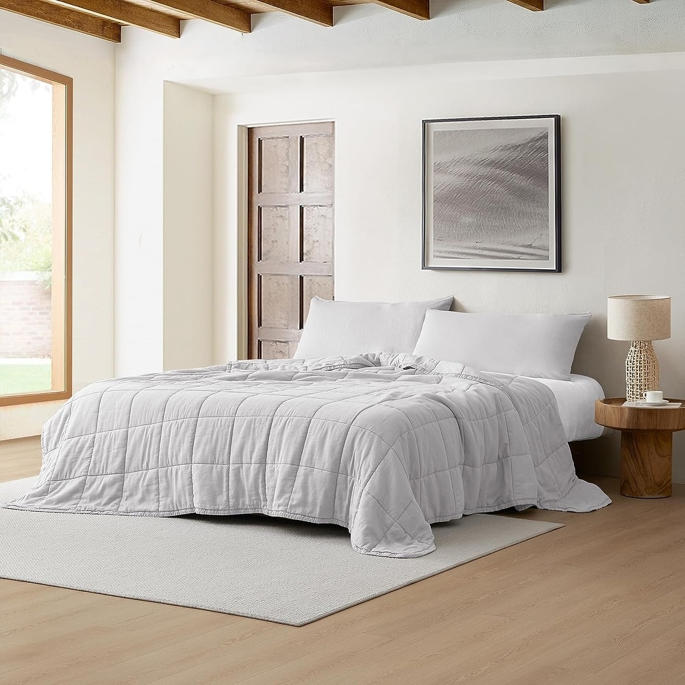 Dark Sky Reserve® - Bamboo Linen Comforter - Portugal Made - Glacier Gray