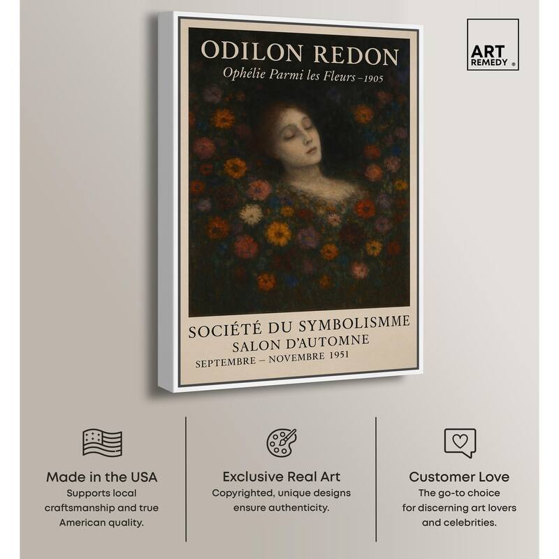 Redon's Beauty Canvas by Art Remedy