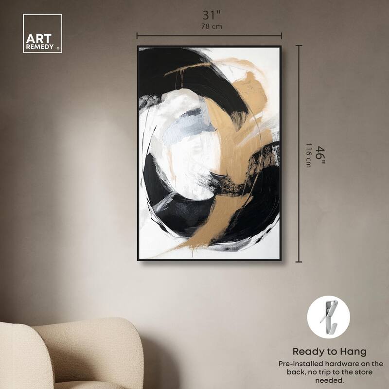 Golden Ratio Canvas by Art Remedy