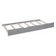 preview thumbnail 15 of 30, Modern Twin Size Wooden House Bed With Trundle With Storage Shlef For Kids