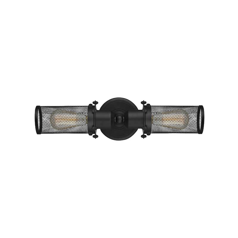 Innovations Lighting Quincy Hall 2 Light 19" Wide Bathroom Vanity - Brushed Satin Nickel