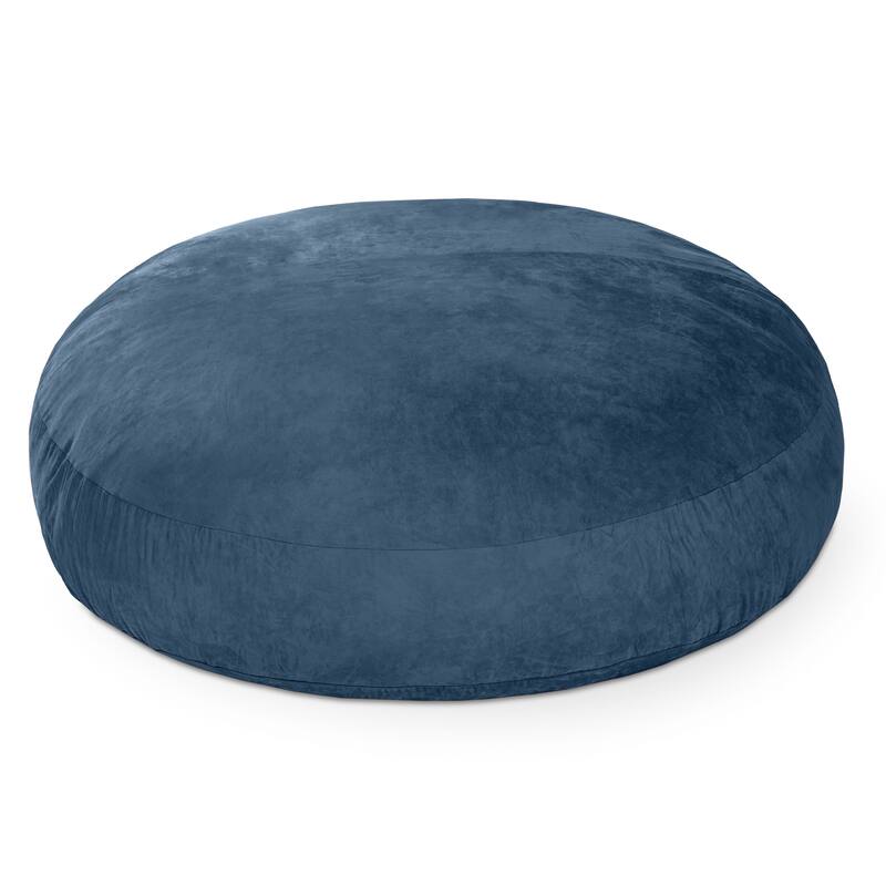Jaxx 6 Foot Cocoon - 2-in-1 Giant Bean Bag Chair for Adults & Convertible Bean Bag Bed