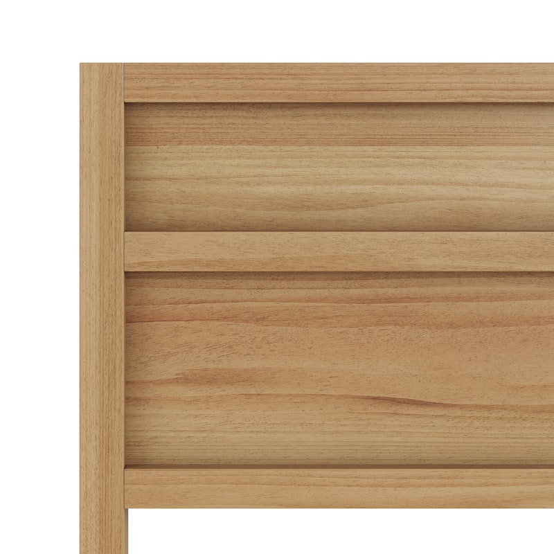 GDFStudio - Maddox Modern Wood Panel Headboard with Universal Frame Fit