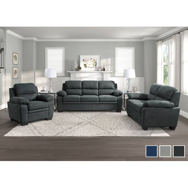 Onofre 3Piece Fabric Living Room Sofa Set Bed Bath & Beyond 32474429