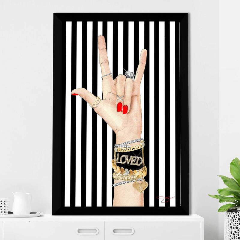 "Loved" by Jodi Print on Acrylic