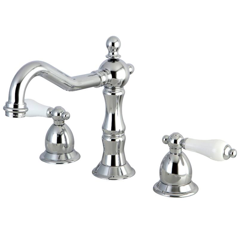 Heritage 8 in. Widespread Bathroom Faucet - Polished Chrome