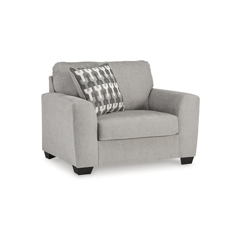 Signature Design by Ashley Avenal Park Gray Oversized Chair - 52"W x 40"D x 40"H