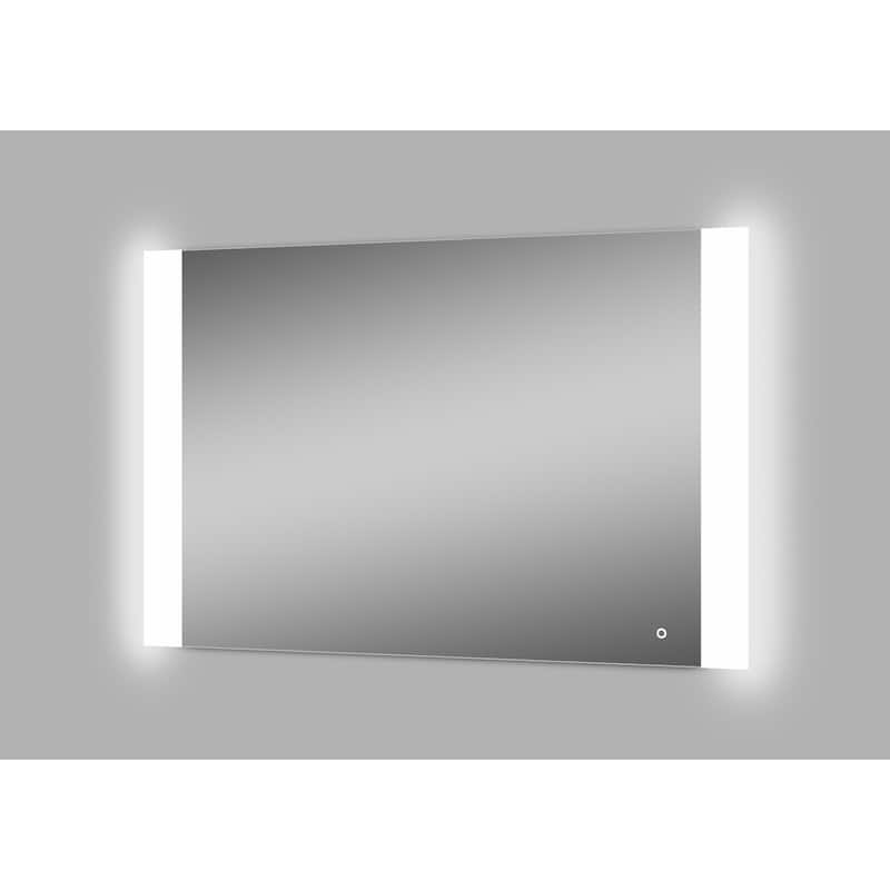 Miseno MM5636LED Athena 56" W x 36" H Rectangular Glass Frameless - Mirrored