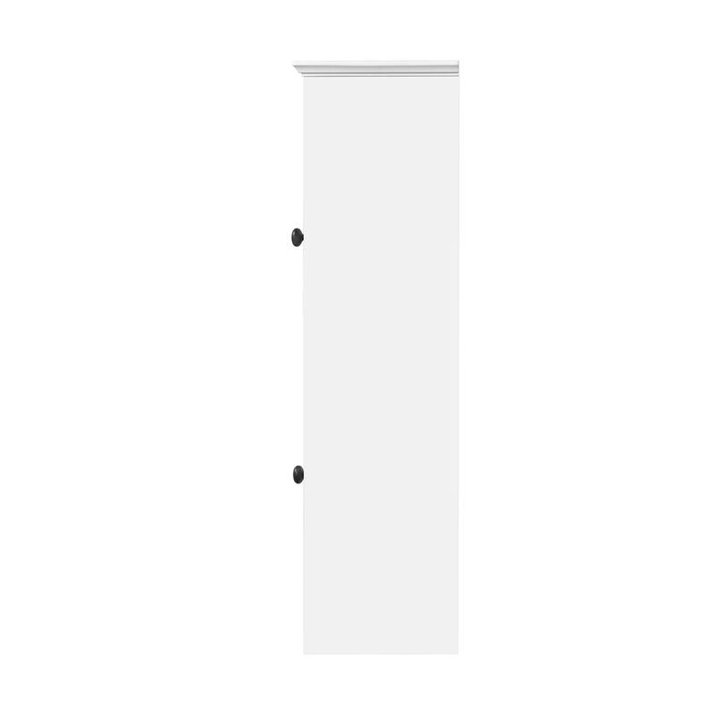 Roomfitters 30" Wall Cabinet with Mirror, Medicine Cabinet with 2 Shelves, Over Toilet Bathroom Storage Unit, White