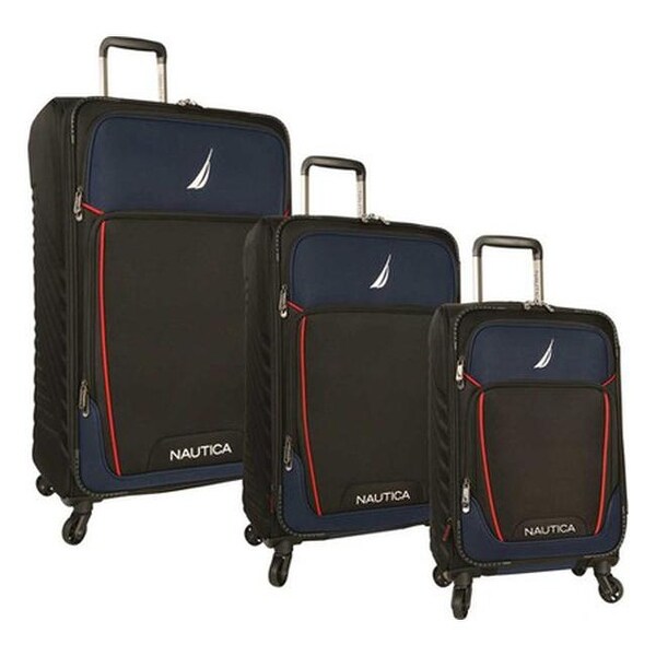 nautica 3 piece luggage set