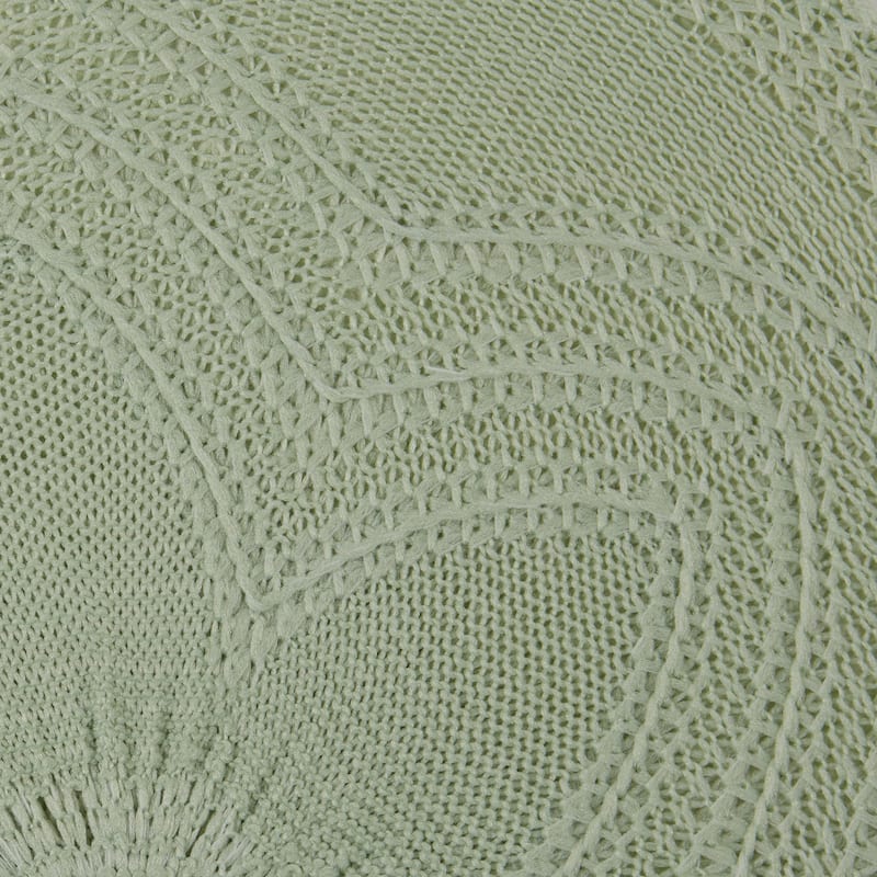 DII Honey Gold Floral Woven Round Placemat (Set of 6)