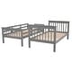 preview thumbnail 37 of 54, Artsy Twin-Over-Twin Bunk Bed with Three Drawers and Storage Stairway for Bedroom, Maximized Space