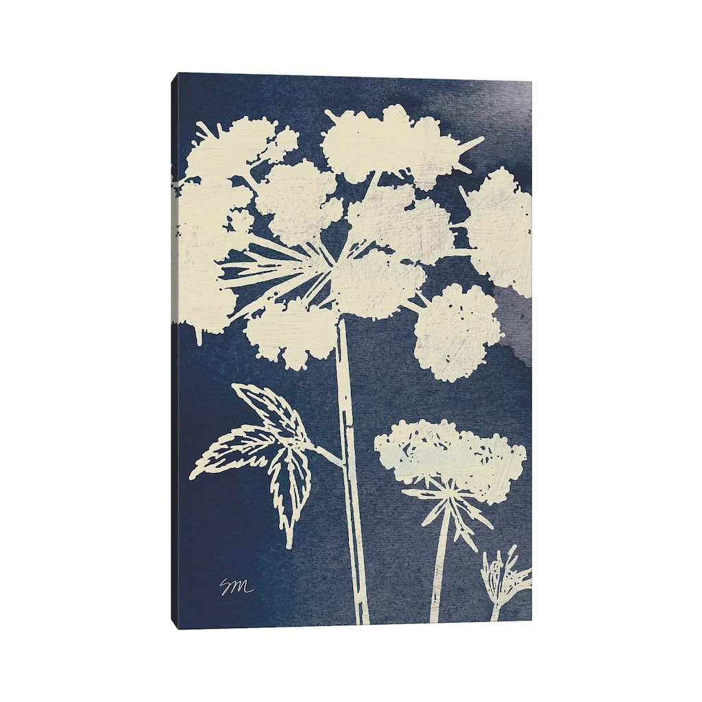 iCanvas "Dark Blue Sky Garden III" by Studio Mousseau Canvas Print