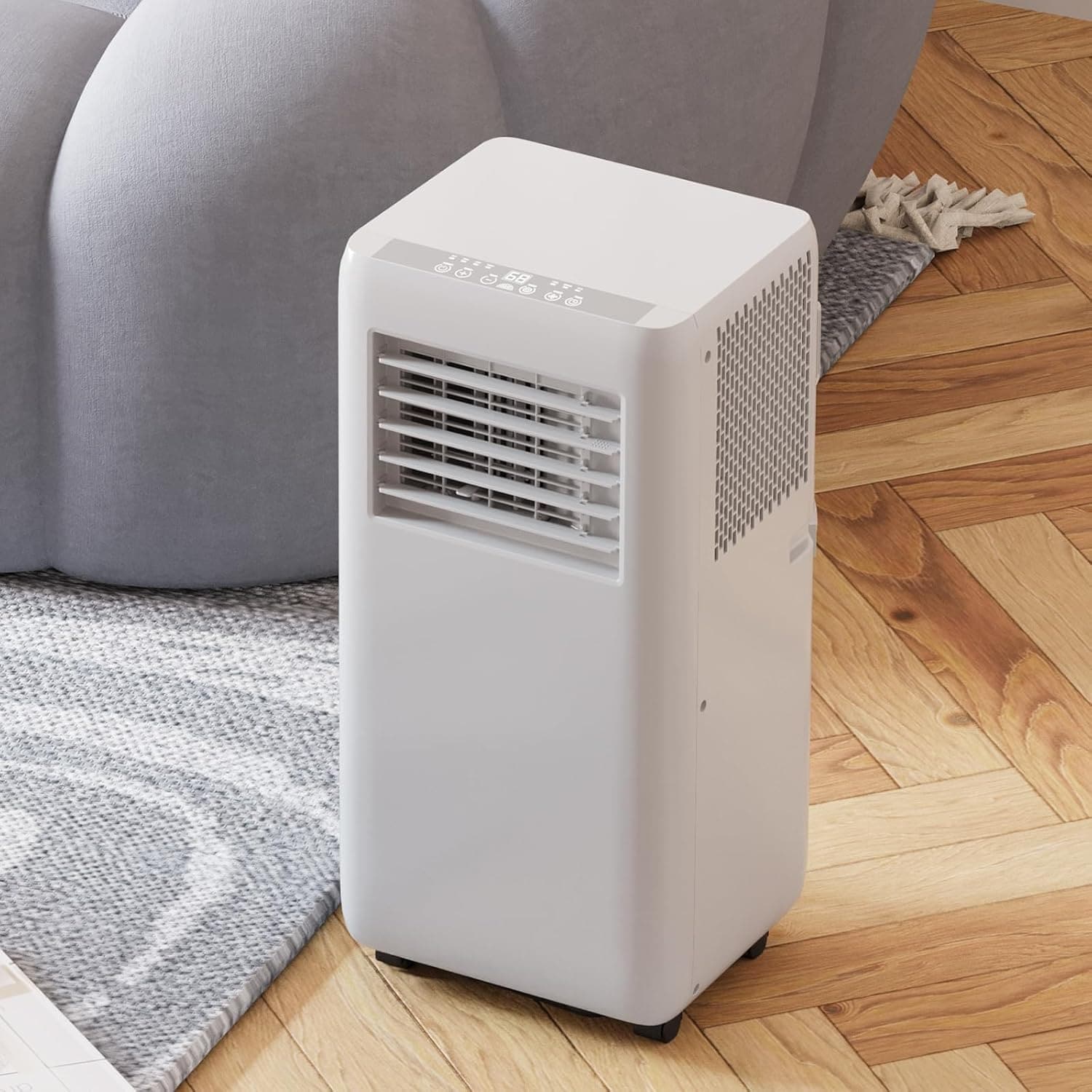 10000 BTU Portable Air Conditioners 3 in 1 AC Unit with Remote Control 24H Timer Sleep Mode Cooling and Fan