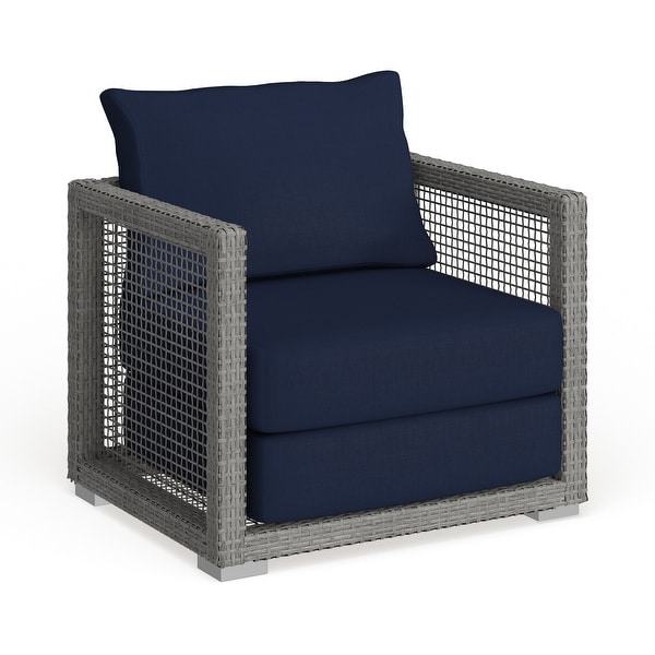 Aura rattan outdoor patio armchair discount