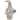 Halloween Mummy Gnome Tabletop Decor with Frayed Linen Wrap - 3.50” L x 4.50” W x 15” H