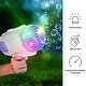 preview thumbnail 5 of 14, Hey Play LED Bubble Gun with 80 Holes