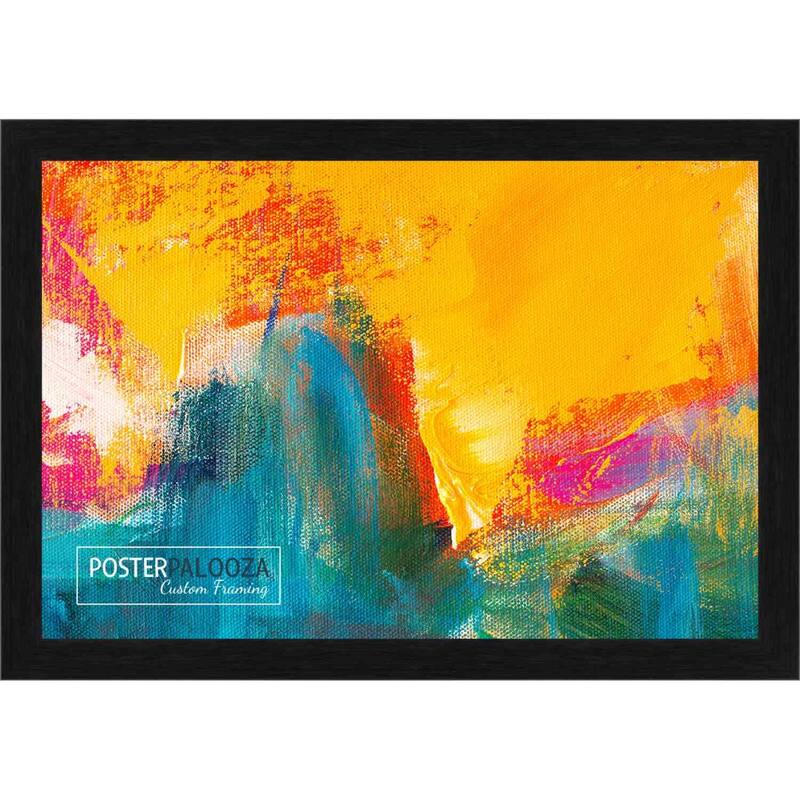 9x6 Shadow Box Frame Black Display Case Solid Wood Shadowbox with UV Acrylic Plexiglass, Foam Board Backing & Hanging Hardware