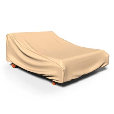 Budge StormBlock™ Savanna Tan Patio Chaise Lounge Cover Multiple Sizes